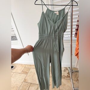 Women's Green Jumpsuit